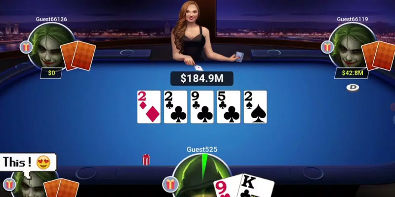 Cách chơi bài poker Texas holdem