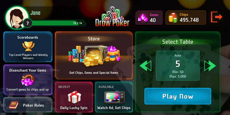 Sự khác biệt giữa chơi poker online và poker truyền thống 