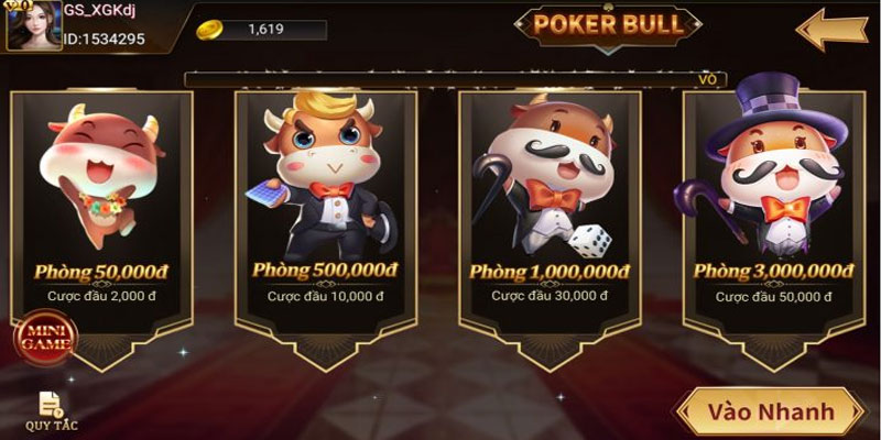 Văn ôn võ luyện - Cách Chơi Poker Bull