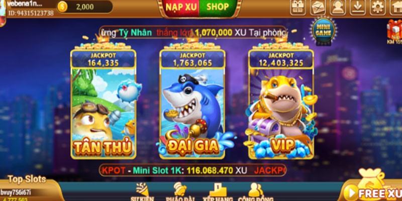 Bắn Cá Đổi Thưởng 777 - Game hấp dẫn, cơ hội kiếm tiền lớn