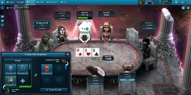 Các loại chơi Poker online free phổ biến