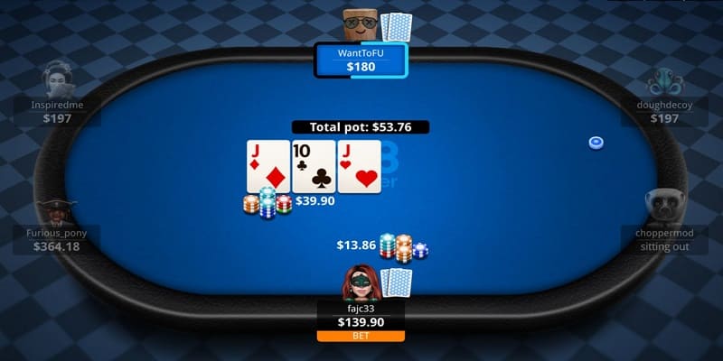 Đọc hiểu đối thủ khi choi Poker an tien tren mang