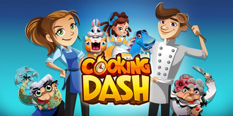 Cooking Dash - Chơi trò chơi nấu ăn kết hợp với truyện tranh 