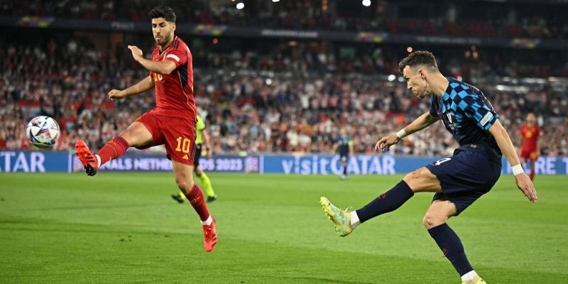 Xỉu phạt góc giữa tây ban nha vs croatia 